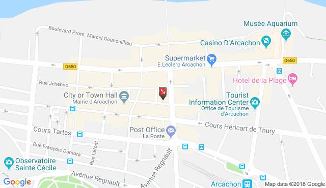 Plan AppartHotel Arcachon Plazza